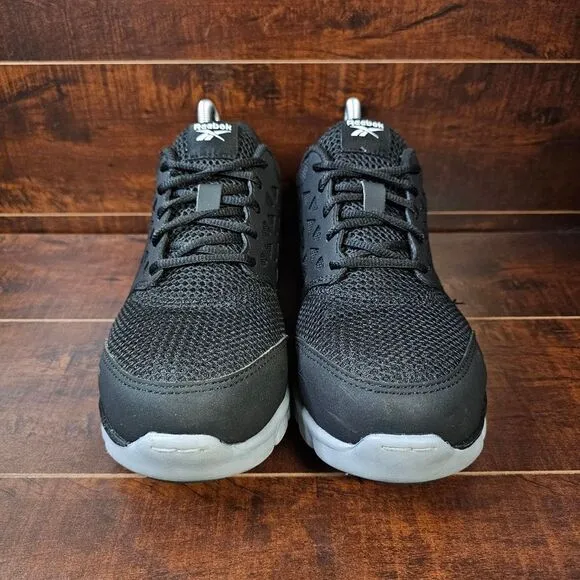 Reebok Sublite Cushion Safety Alloy Toe Work Shoes Black Womens Size 10