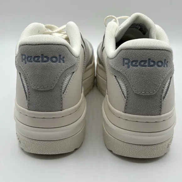 Reebok Women's Club C Extra White/Grey Platform Sneakers 100074260 Size 8.5