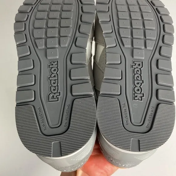 Reebok Women’s Harman Work Gray Safety Shoes Size 7.5 Toe Protective Shoes