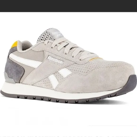 Reebok Women’s Harman Work Gray Safety Shoes Size 7.5 Toe Protective Shoes