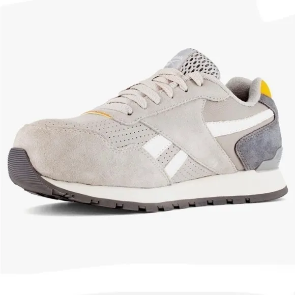 Reebok Women’s Harman Work Gray Safety Shoes Size 7.5 Toe Protective Shoes