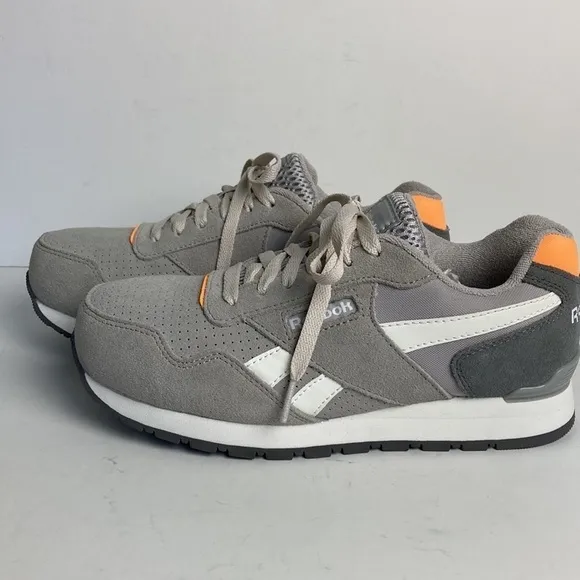 Reebok Women’s Harman Work Gray Safety Shoes Size 7.5 Toe Protective Shoes