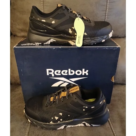 Reebok Work NanoFlex TR RB366 Women's 6.5M Composite Toe Work Shoes NEW #827