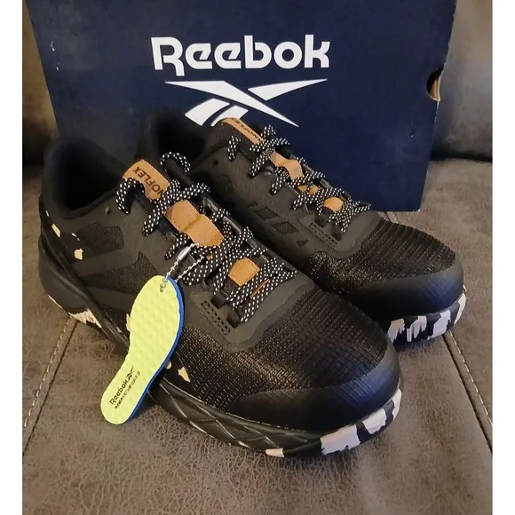 Reebok Work NanoFlex TR RB366 Women's 6.5M Composite Toe Work Shoes NEW #827