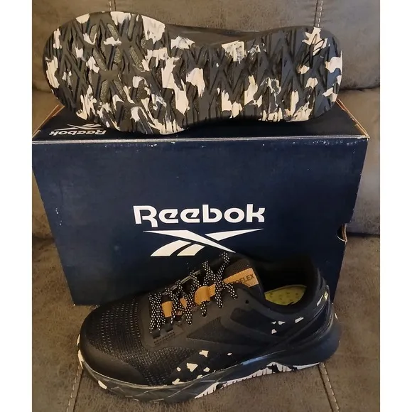 Reebok Work NanoFlex TR RB366 Women's 6.5M Composite Toe Work Shoes NEW #827