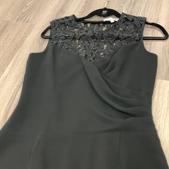 Rickie Freeman for Teri Jon women’s black cocktail dress size 8