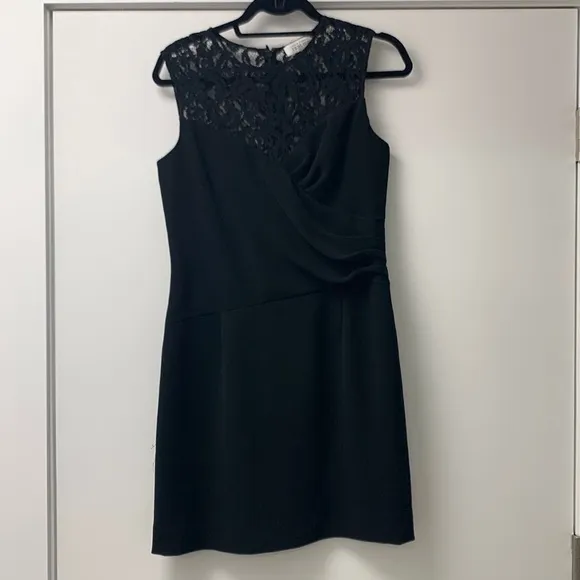 Rickie Freeman for Teri Jon women’s black cocktail dress size 8