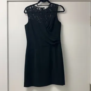 Rickie Freeman for Teri Jon women’s black cocktail dress size 8