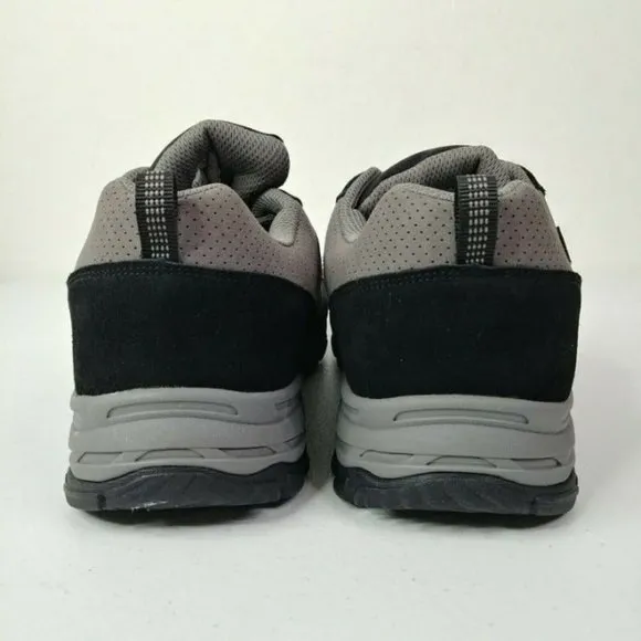 Riemot Waterproof Hiking Shoes Grey Black Lightweight Running Trainers M…