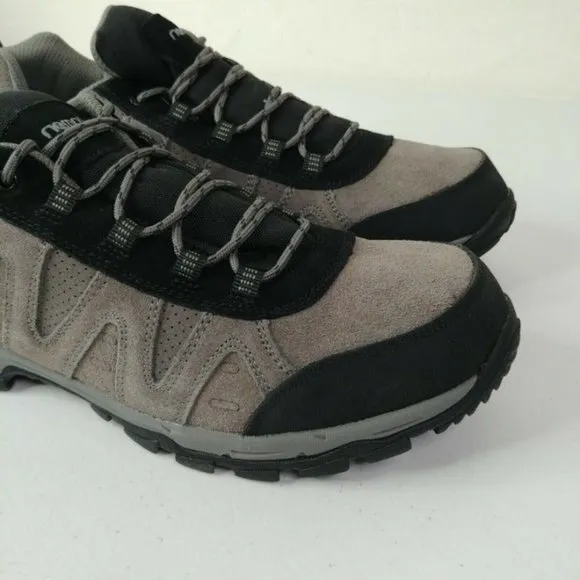 Riemot Waterproof Hiking Shoes Grey Black Lightweight Running Trainers M…