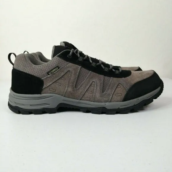Riemot Waterproof Hiking Shoes Grey Black Lightweight Running Trainers M…