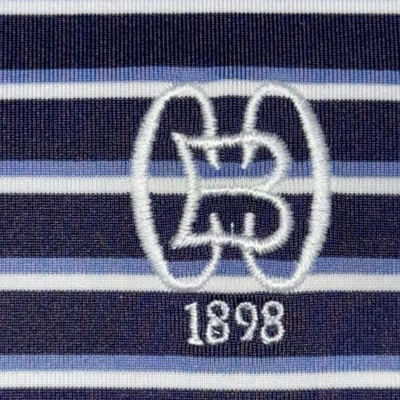 RLX Ralph Lauren Golf Polo Shirt Men's L White Stripped (LOT Of 3)