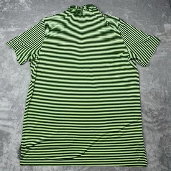 RLX Ralph Lauren Golf Polo Shirt Men's L White Stripped (LOT Of 3)