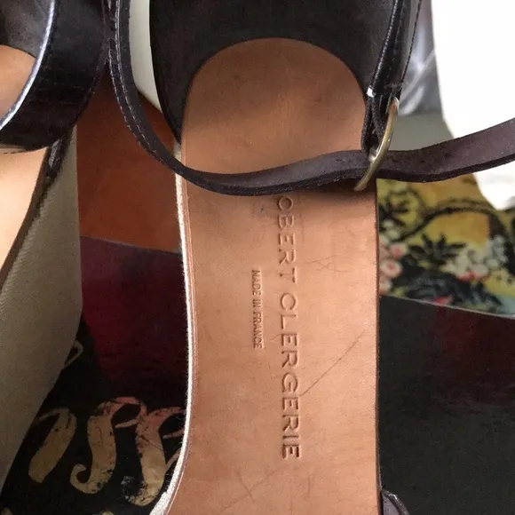 Robert Clergerie  Platform Sandals 8 1/2