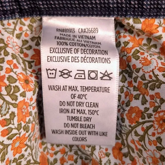 Robert Graham Jeans Straight Leg Cotton Blend Casual Plaid Mens Size 40x28