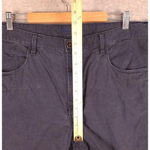 Robert Graham Jeans Straight Leg Cotton Blend Casual Plaid Mens Size 40x28