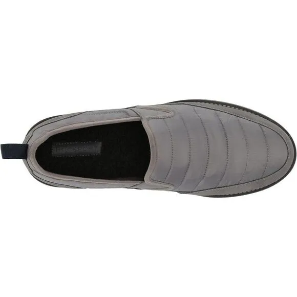 Rockport Men's Axelrod Quilted Lightweight Soft Slip On Shoes Grey Size 9W NWT