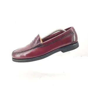 Rockport Men's Shoes Oxblood Burgundy Classic Penny Loafers  Sewn M2887 Sz 12 M