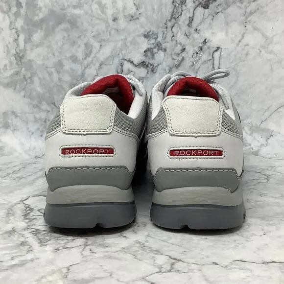Rockport Size 13M Light Grey Get Your Kicks Mudguard Lace Up Casual Shoes P27-7