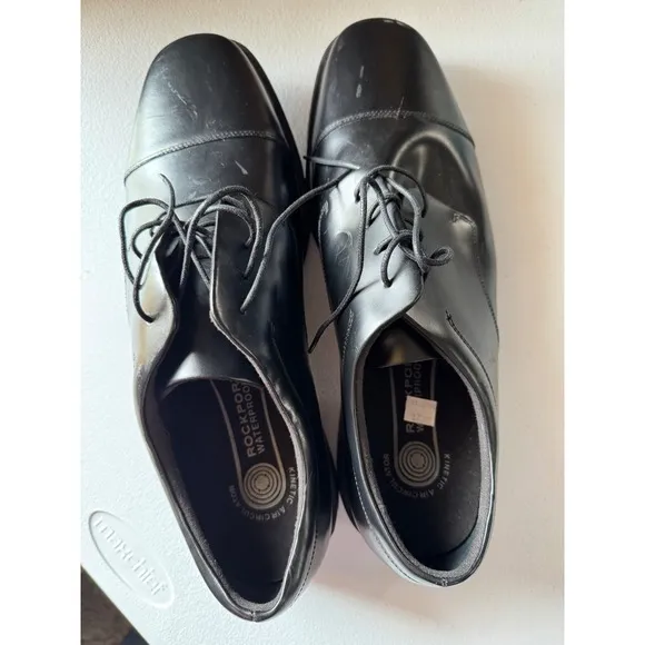Rockport Waterproof Leather Oxford Dress Shoes Wide Width 15W