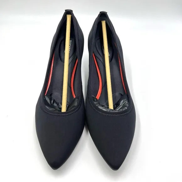 Rockport Womens Total Motion Kaiya CH3757 Classic Black Heels Pumps Shoes 10 NEW