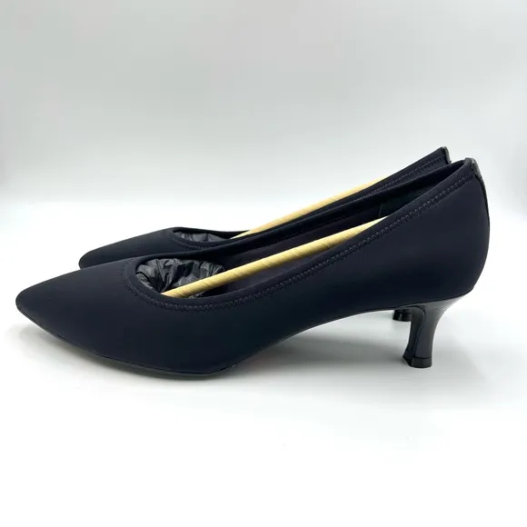 Rockport Womens Total Motion Kaiya CH3757 Classic Black Heels Pumps Shoes 10 NEW
