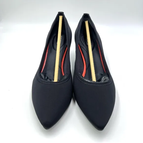 Rockport Womens Total Motion Kaiya CH3757 Classic Black Heels Pumps Shoes 10 NEW