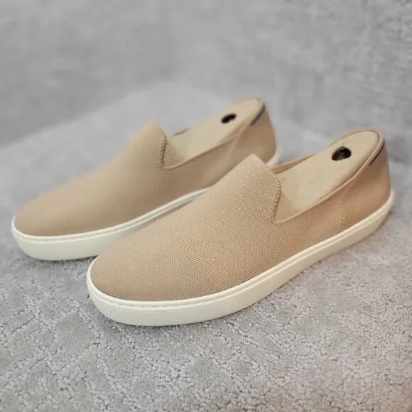 Rothy’s Merino The Sneakers Women's Size US 9.5 US Camel Comfort Slip On Shoes