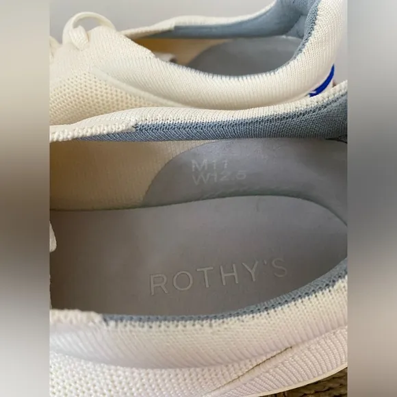 Rothy’s Shoes Men’s 11 Sneakers RS02 in Bone