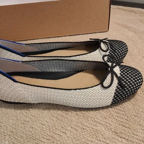 Rothy’s the ballet flat in Coco Shoes Size 9.5