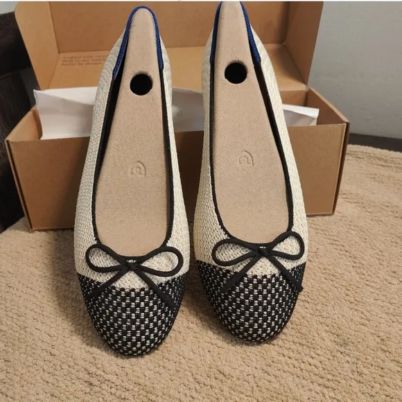 Rothy’s the ballet flat in Coco Shoes Size 9.5