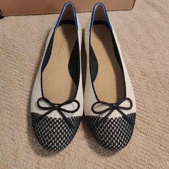 Rothy’s the ballet flat in Coco Shoes Size 9.5