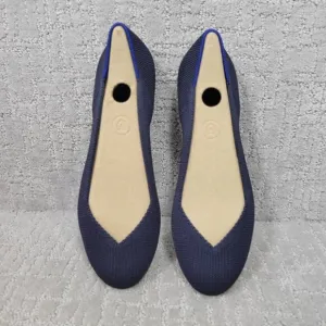 Rothys The Flat Women's Size 7 US Maritime Navy Round Toe Flat Slip-on Shoes