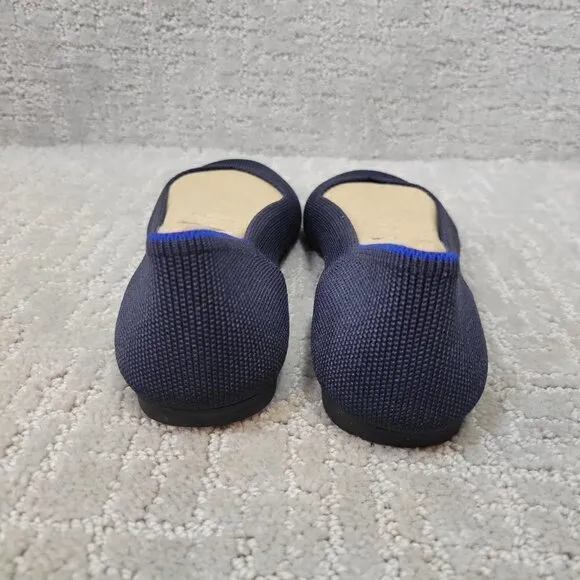 Rothys The Flat Women's Size 7 US Maritime Navy Round Toe Flat Slip-on Shoes