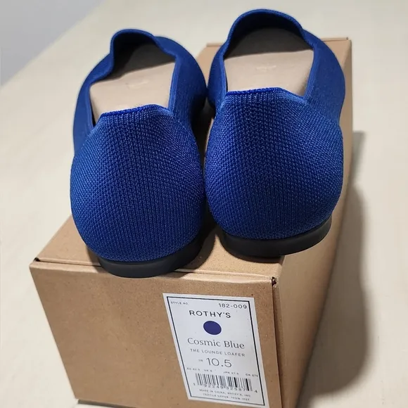 Rothy's The Lounge Loafer In Cosmic Blue