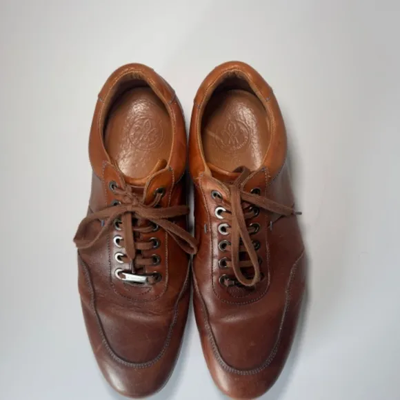 Royal Albatross Shoes Men's Size 10 Brown Golf Leather Country Club Prep