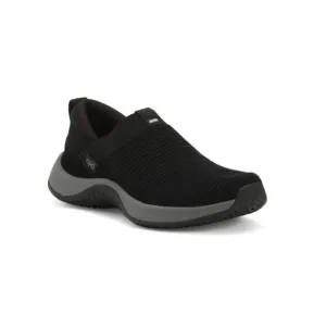 RYKA Black Encore Plus Knit Slip On Shoes
