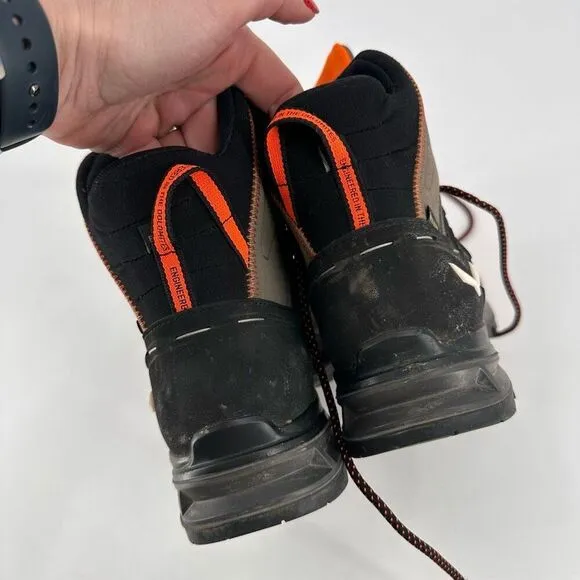 Salewa Mountain Trainer 2 Women Hiking Boots Brown Bungee/Black Size 10