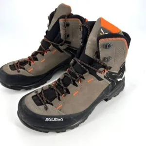 Salewa Mountain Trainer 2 Women Hiking Boots Brown Bungee/Black Size 10