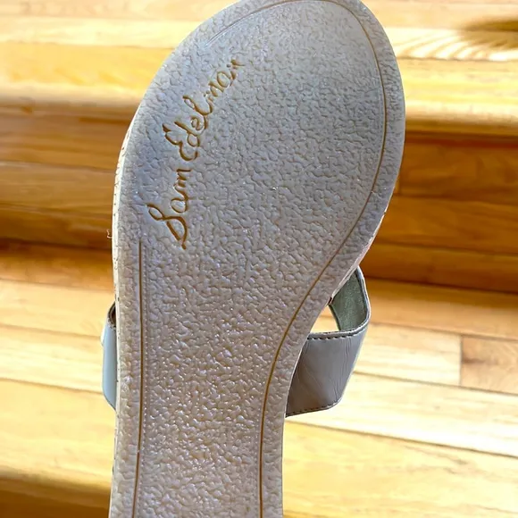Sam Edelman Brown Sandals Platform Heels Size 8.5M