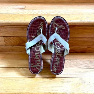 Sam Edelman Brown Sandals Platform Heels Size 8.5M