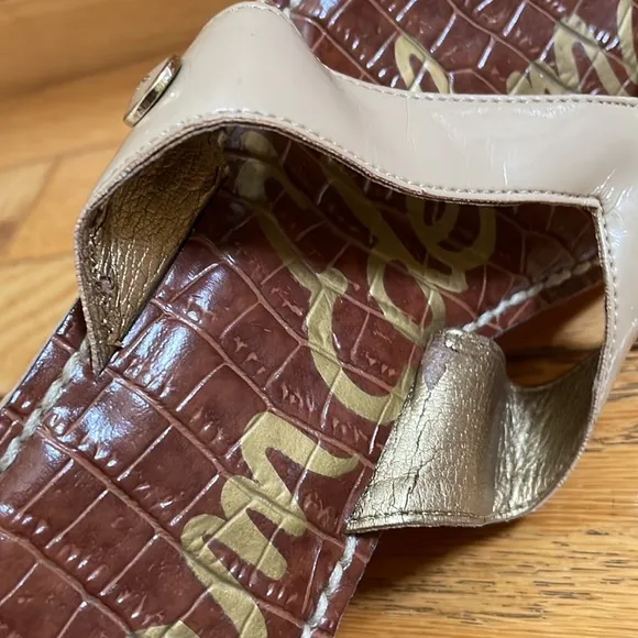 Sam Edelman Brown Sandals Platform Heels Size 8.5M