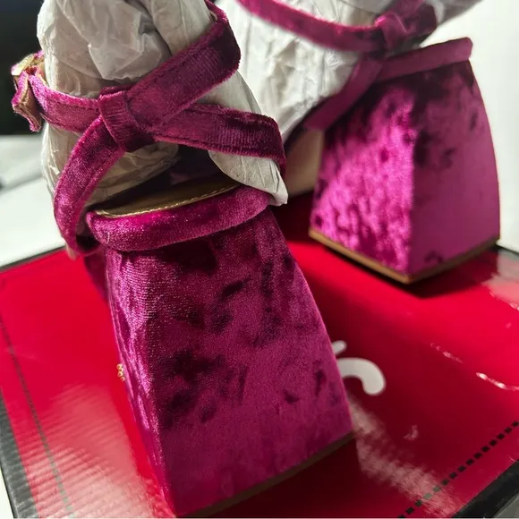 Sam Edelman - Women's Marie Dark Magenta Platform Sandal - Size 10 M