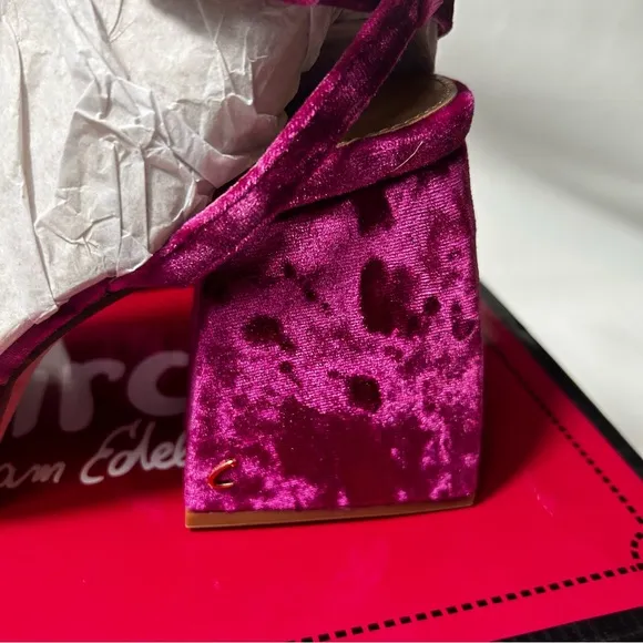 Sam Edelman - Women's Marie Dark Magenta Platform Sandal - Size 10 M