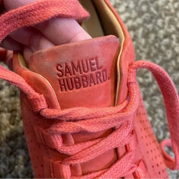 Samuel Hubbard Wanderer Sneaker Coral Nubuck