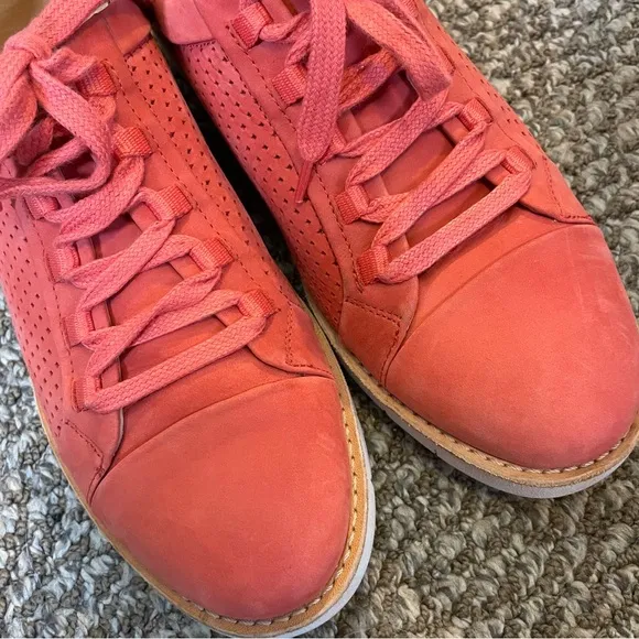 Samuel Hubbard Wanderer Sneaker Coral Nubuck