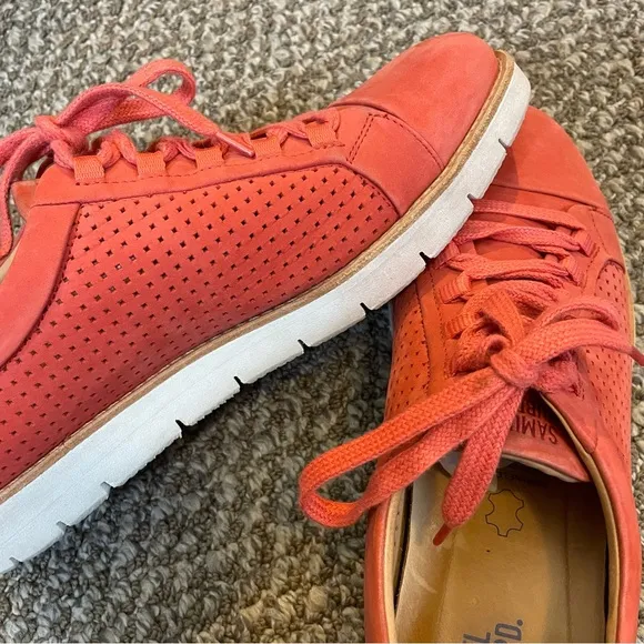 Samuel Hubbard Wanderer Sneaker Coral Nubuck
