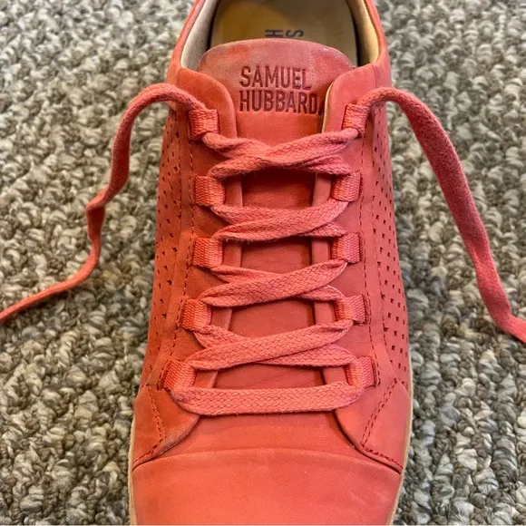 Samuel Hubbard Wanderer Sneaker Coral Nubuck