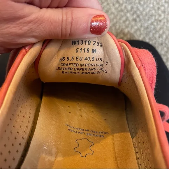 Samuel Hubbard Wanderer Sneaker Coral Nubuck