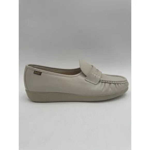 SAS CLASSIC Women's NEW Dress Loafer Bone White US Size 11 Medium